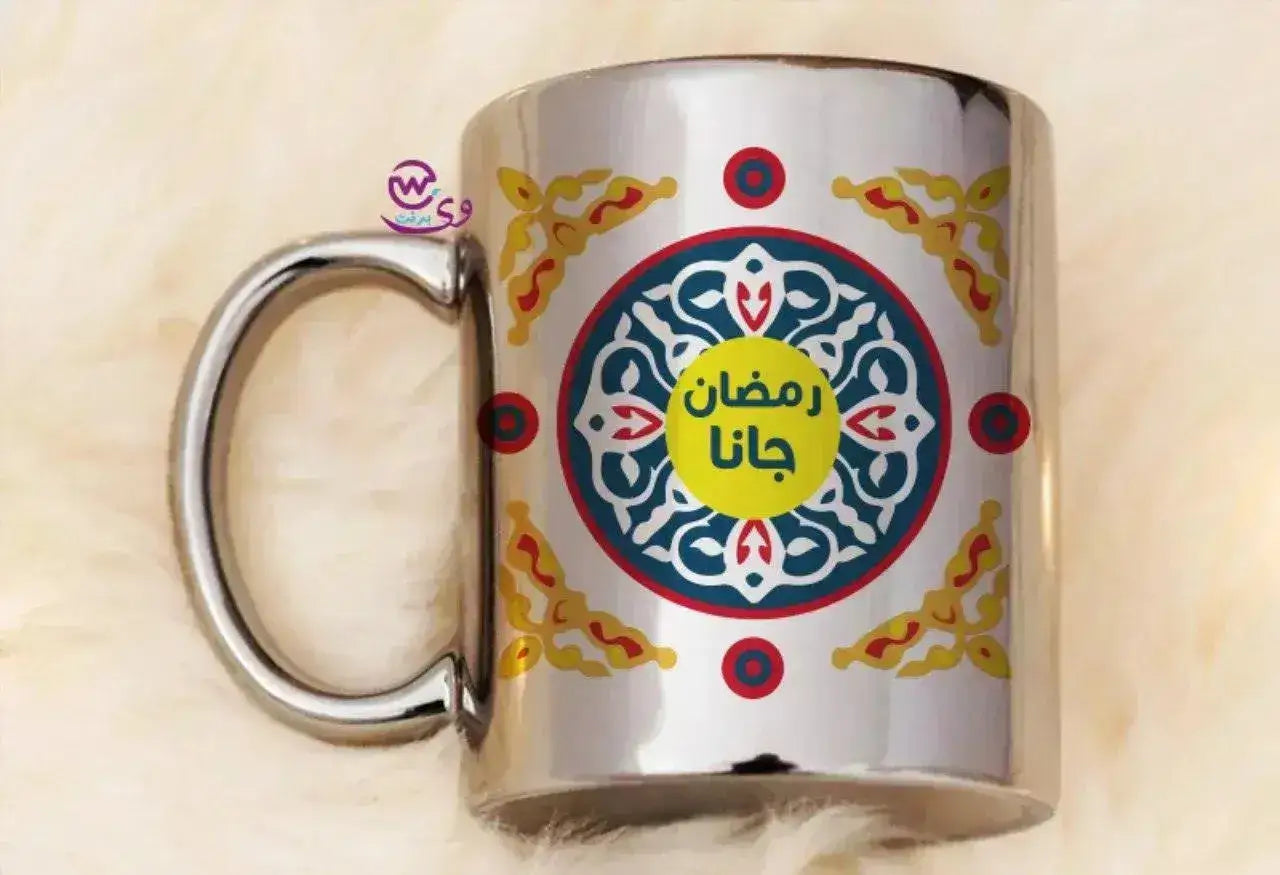 Mirror Ceramic - Silver Color -Ramdan-A - WE PRINT