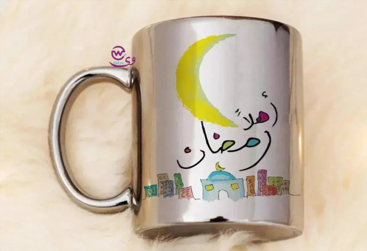 Mirror Ceramic - Silver Color -Ramdan-A - WE PRINT