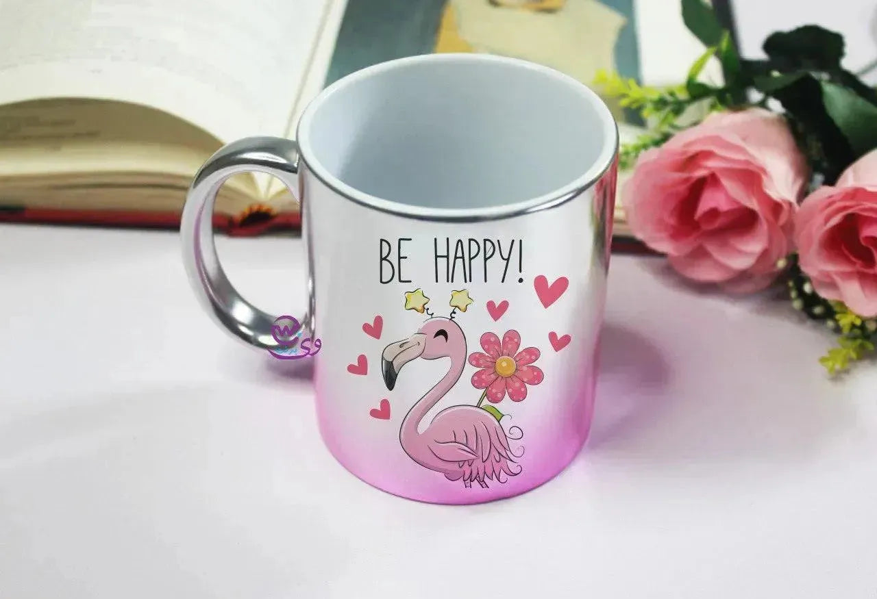 Mixed Colors Mug - Flamingos - WE PRINT