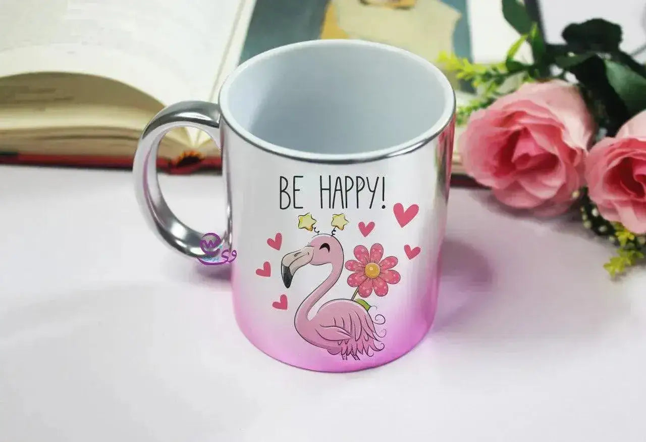 Mixed Colors Mug - Flamingos - WE PRINT