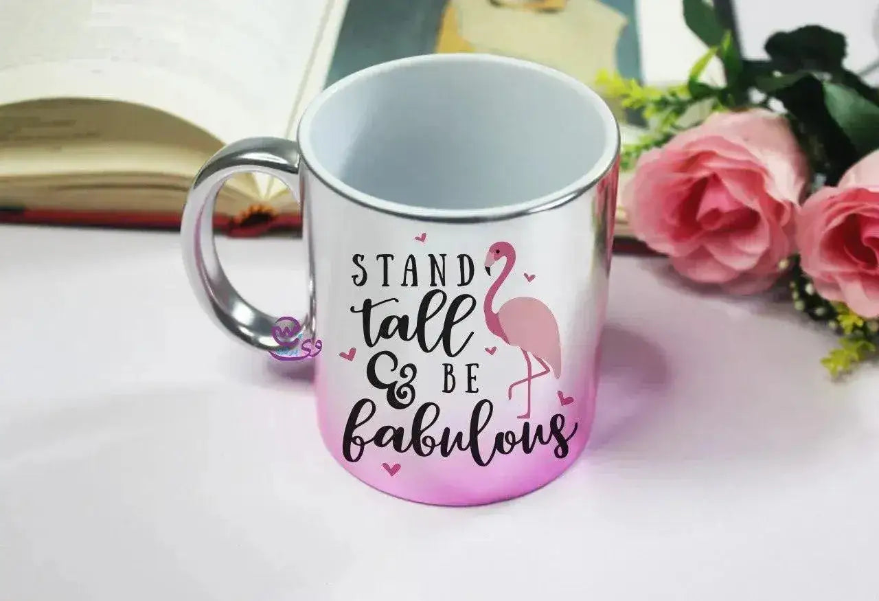 Mixed Colors Mug - Flamingos - WE PRINT