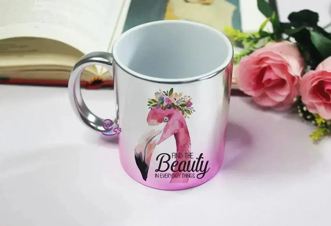 Mixed Colors Mug - Flamingos - WE PRINT