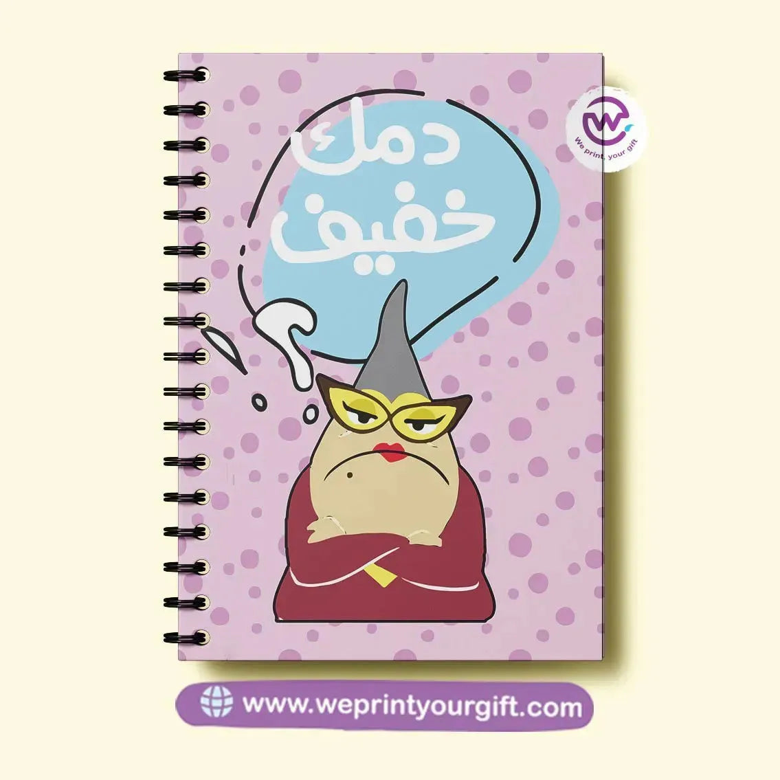 Notebook - A5-Monsters, Inc. - WE PRINT