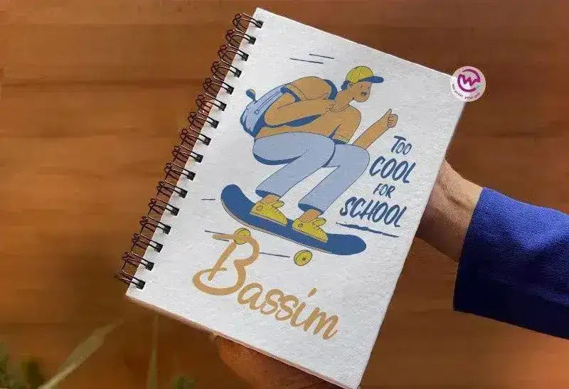 Notebook - A5 Size - Back To School-A - WE PRINT