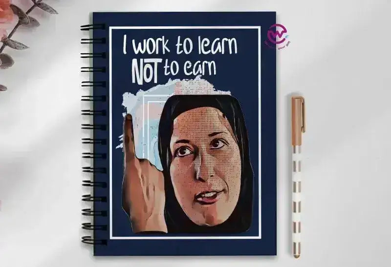 Notebook - A5 Size -Funny sarcasm memes - WE PRINT