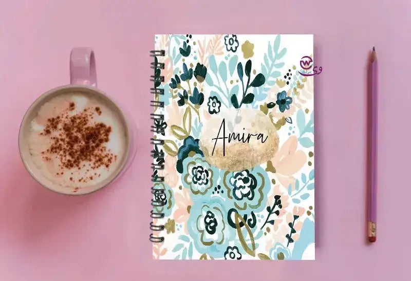 Notebook - A5 Size - Names - WE PRINT