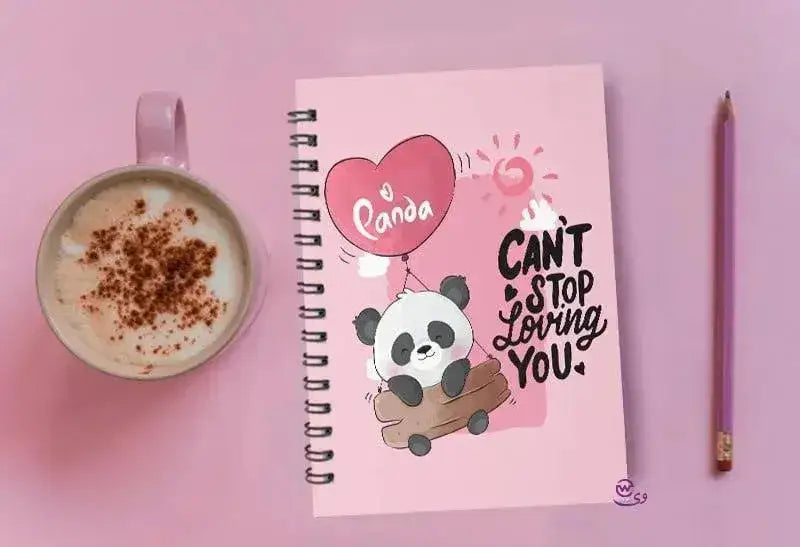 Notebook - A5 Size - Valentine's Day 1 - WE PRINT