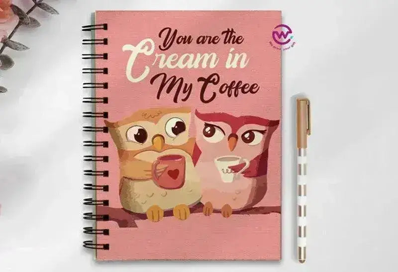 Notebook - A5 Size - Valentine's Day2 - WE PRINT