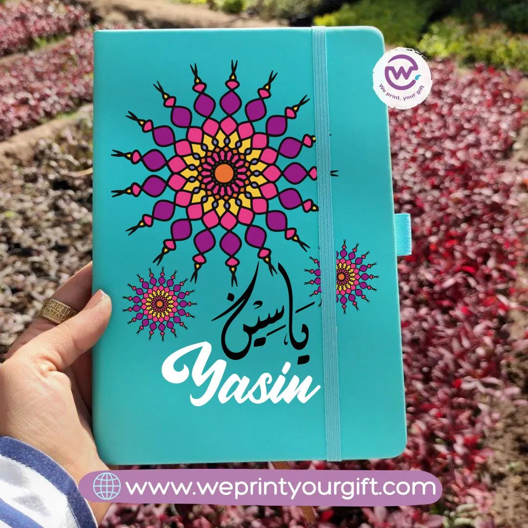 Notebook with Elastic Band- Arabic designs - WE PRINT