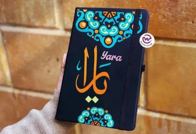 Notebook with Elastic Band - Mandala - WE PRINT