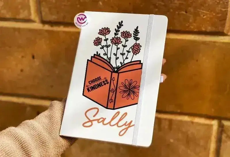 Notebook with Elastic Band - Retro - WE PRINT