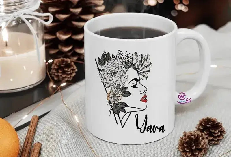 Personalized Custom Mug -Names-D - WE PRINT