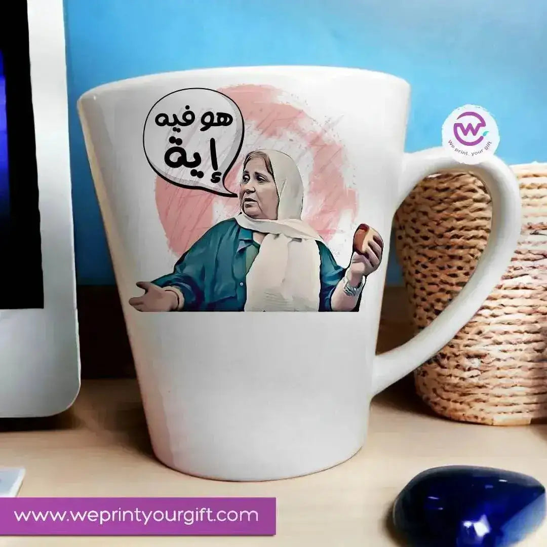 Personalized Mugs-Conical- Comic-A - WE PRINT
