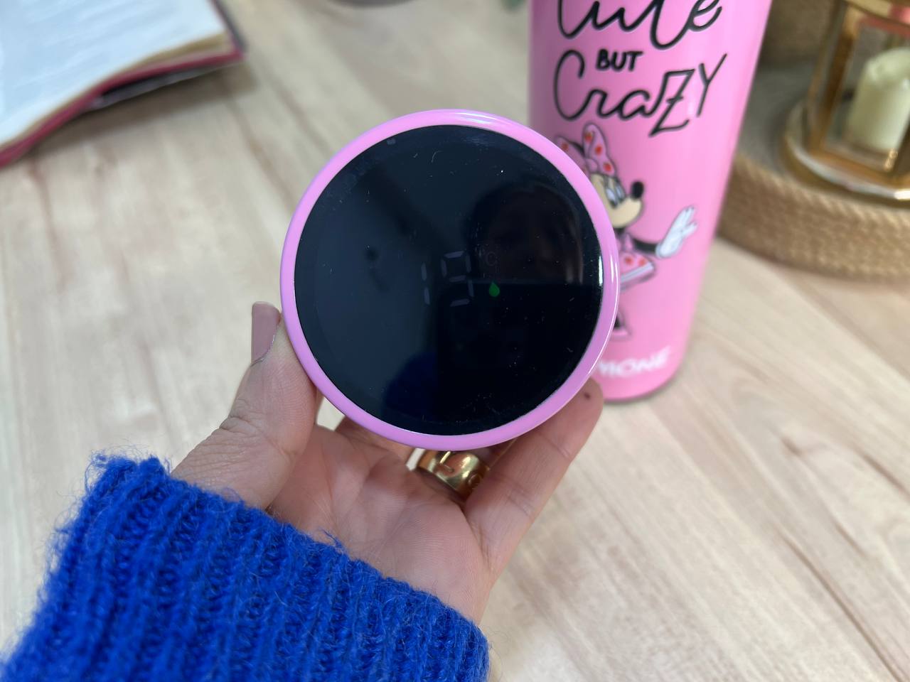 Digital Stainless Steel Thermos with Touch Screen –Sticker Print-Buy 2 Get 1 free