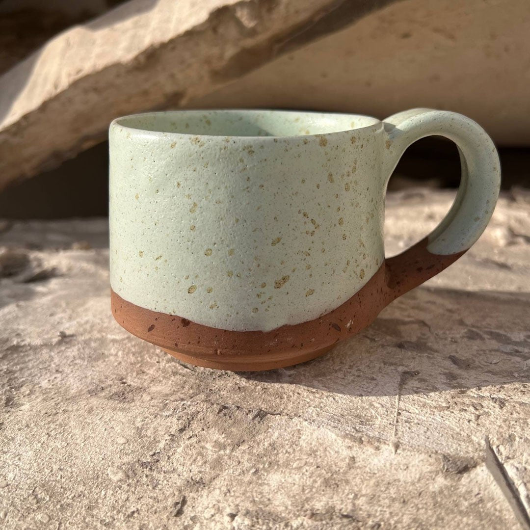 The Earth Pottery Mug – Handmade | 300 ml -Customization Options