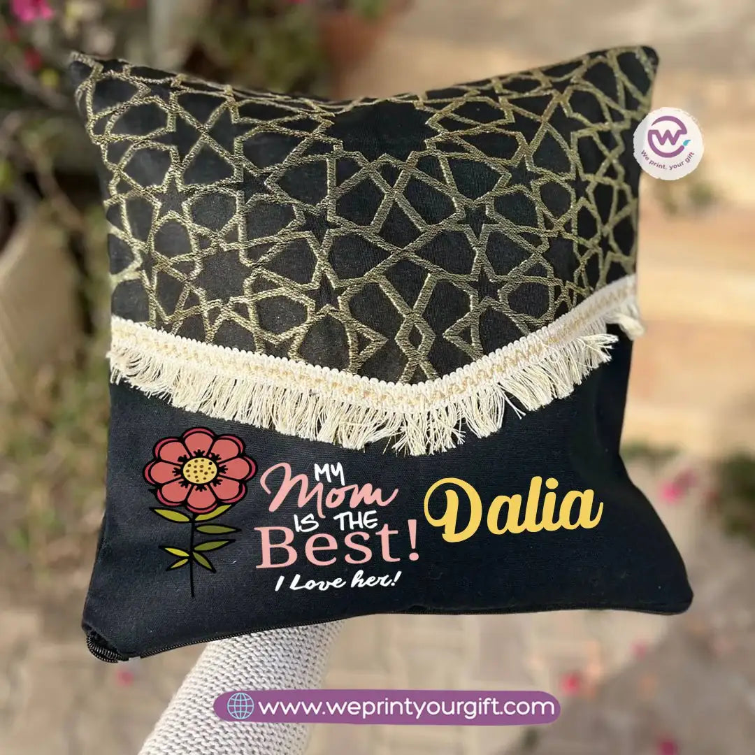 Mother’s Day Islamic Pattern Cushion – 40 × 40 cm