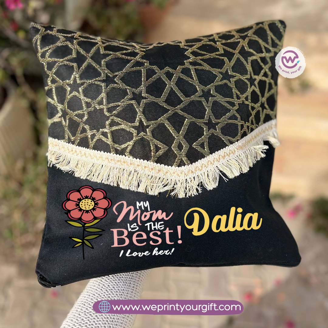 Mother’s Day Islamic Pattern Cushion – 40 × 40 cm
