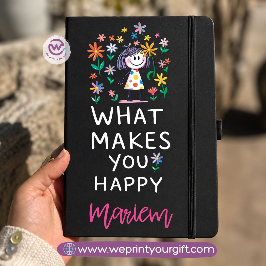 A5 Rubber Cover Notebook – English Motivational Quotes