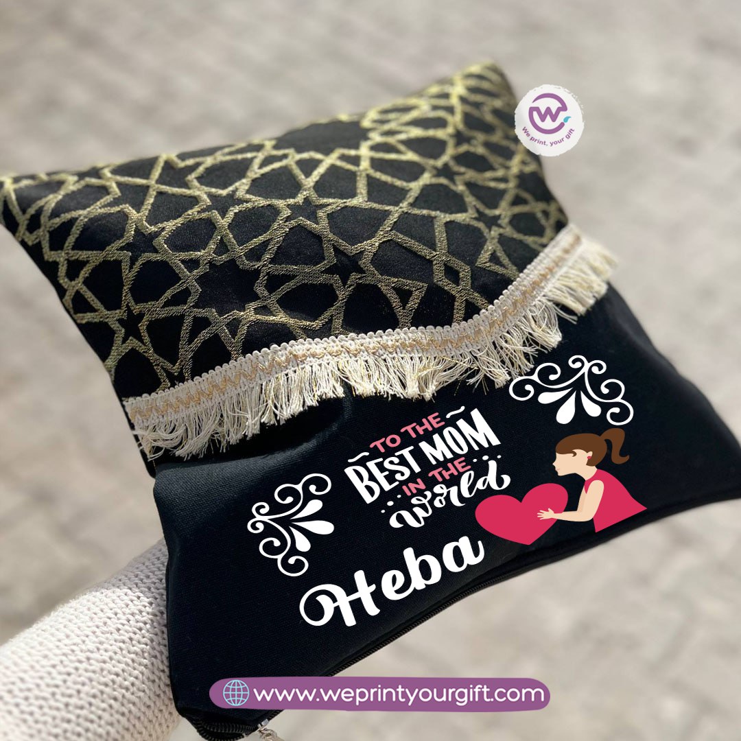 Mother’s Day Islamic Pattern Cushion – 40 × 40 cm