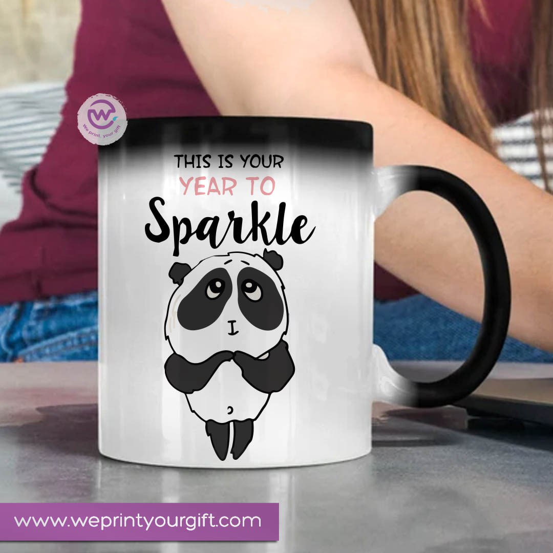 Color-Changing Magic Mug – Cute Panda Design | Personalized Gift