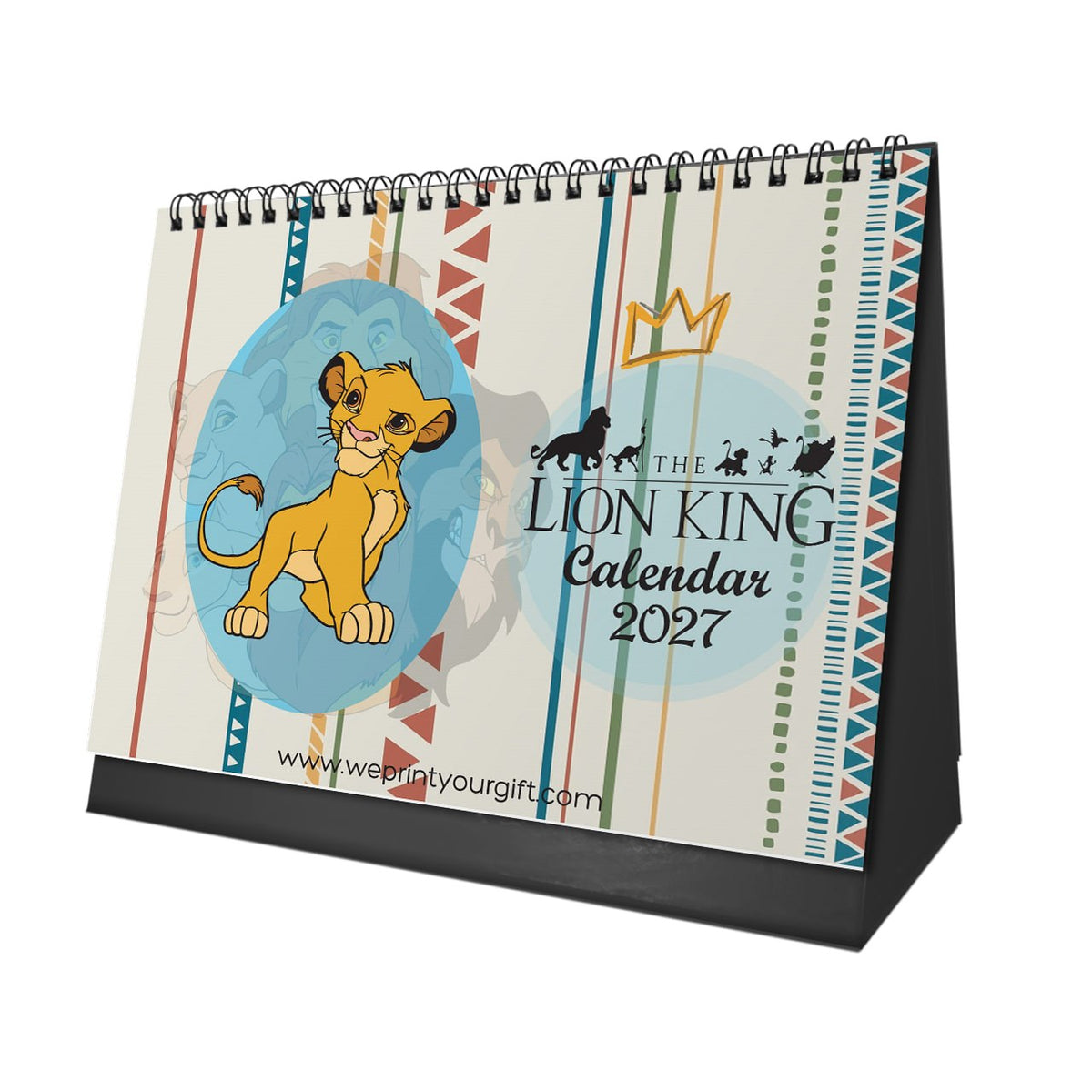 The Lion King 2027 Desk Calendar – Pride, Wisdom & Playful Moments