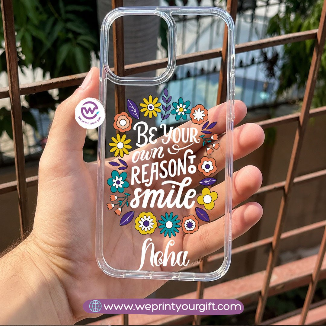 Floral Motivational Phone Cover