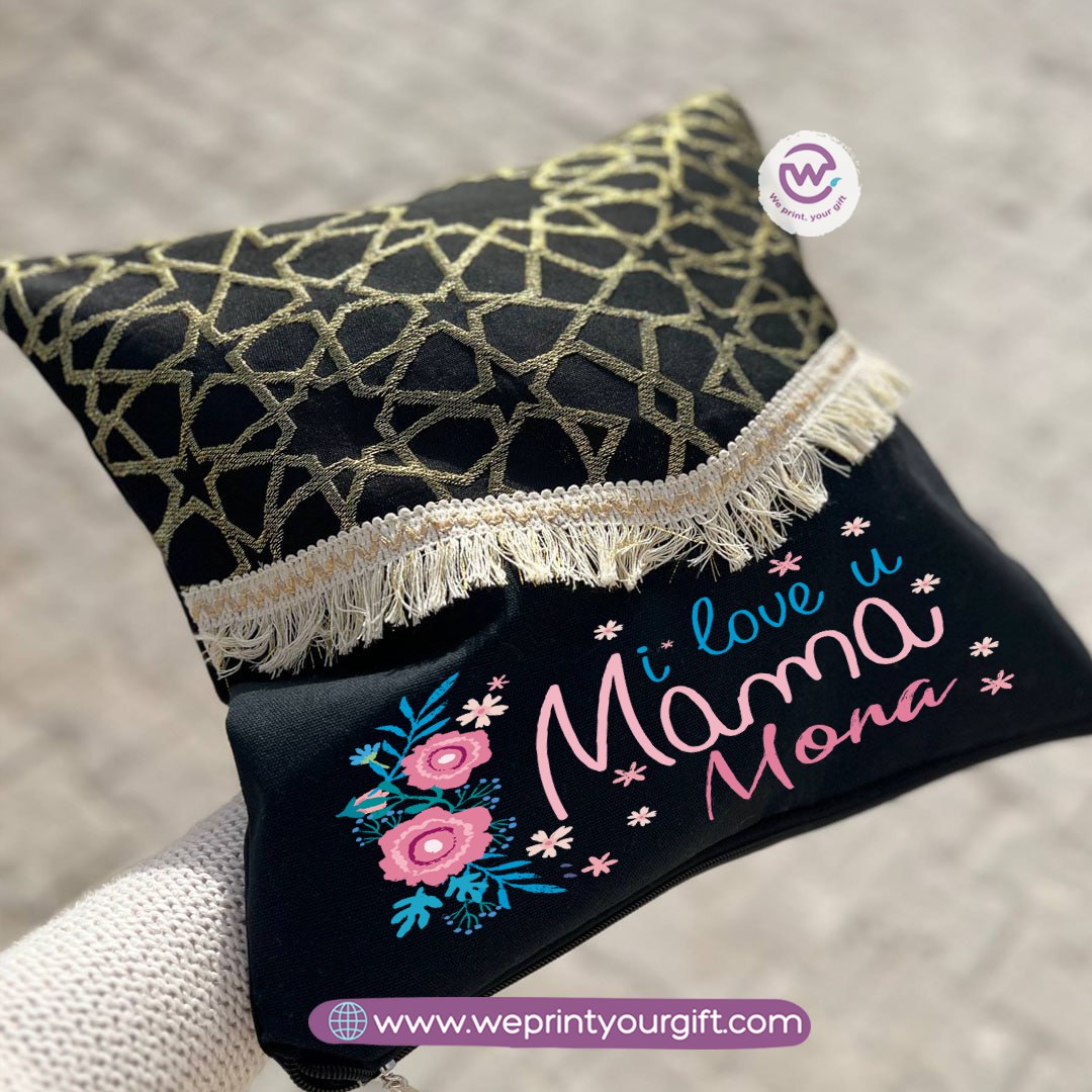 Mother’s Day Islamic Pattern Cushion – 40 × 40 cm