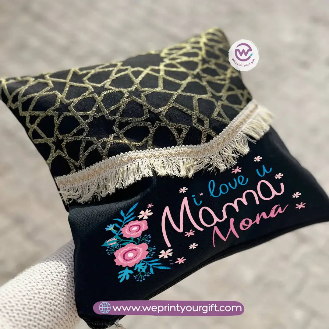 Mother’s Day Islamic Pattern Cushion – 40 × 40 cm