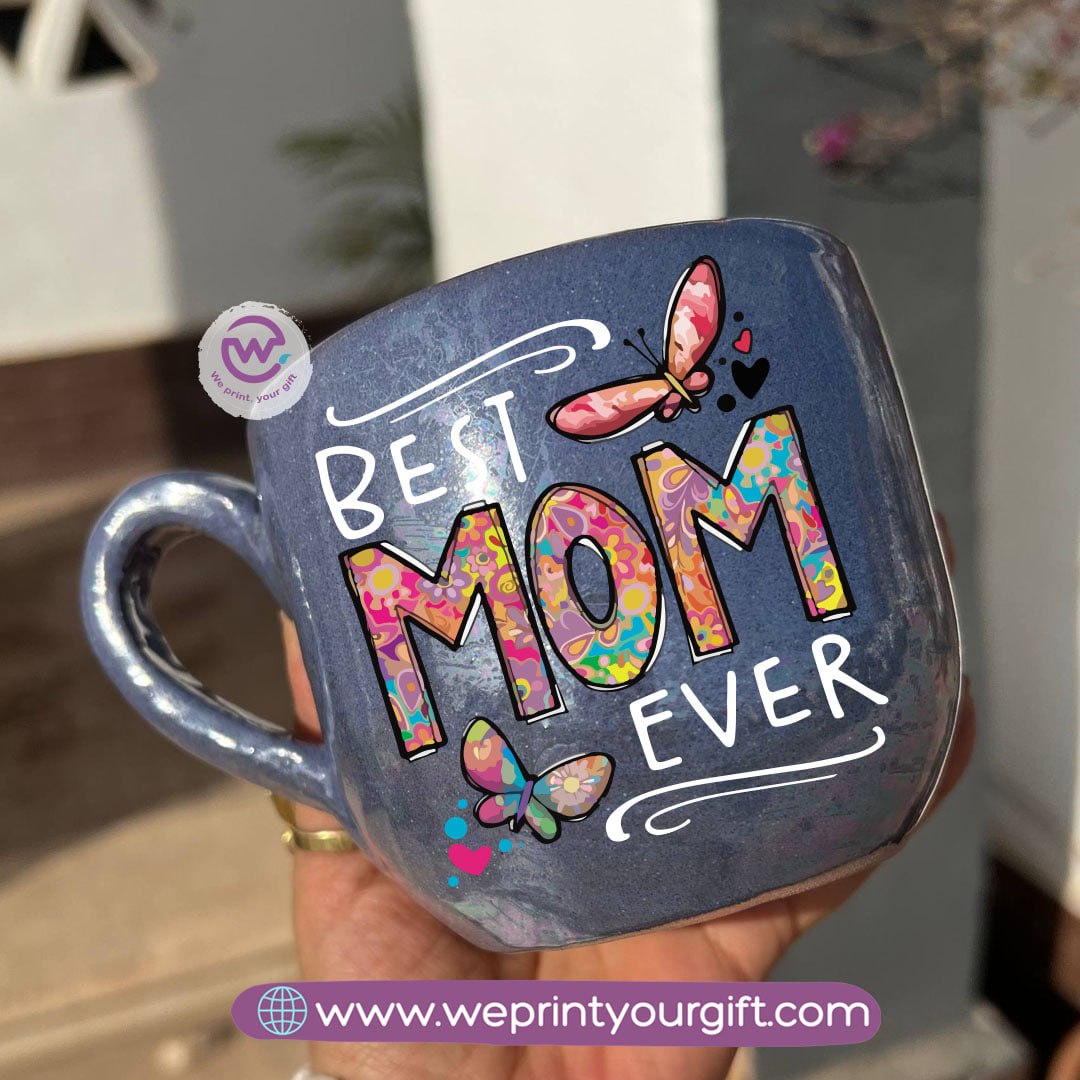 Pearl Touch Pottery Handmade Mug – 350 ml | Mother’s Day Designs