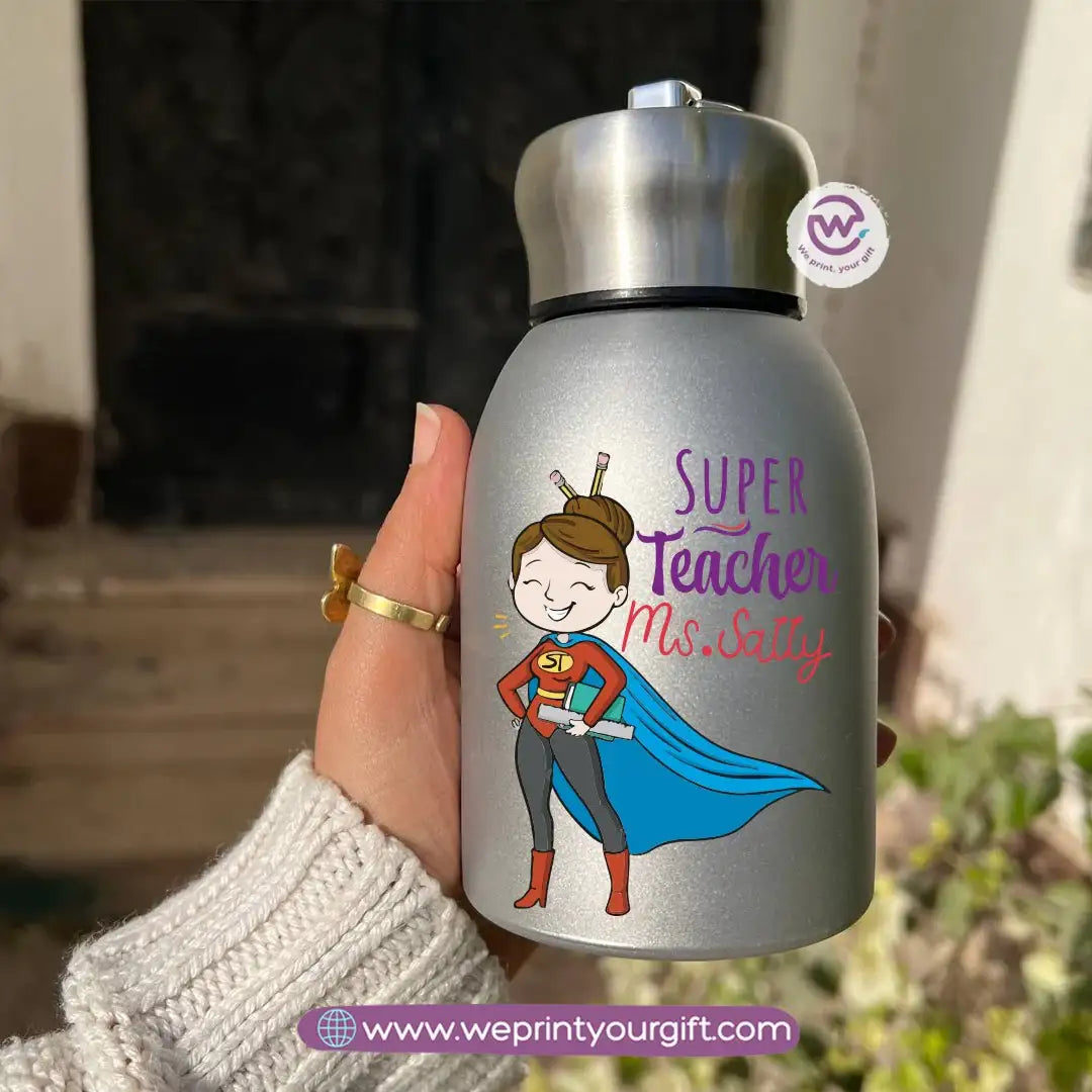 Mini Thermal Coffee Mug โ 300ml | 304 Stainless Steel | Teacher Designs