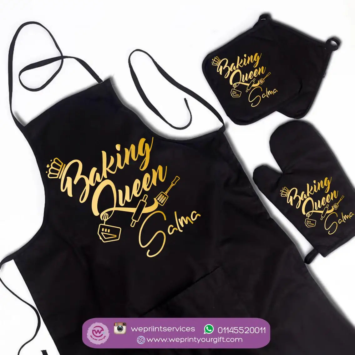 Custom Kitchen Set -3 Pieces - WE PRINT