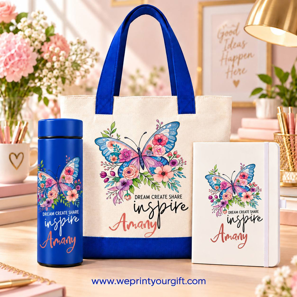 Butterfly Gift Set – Motivational Quotes Designs
