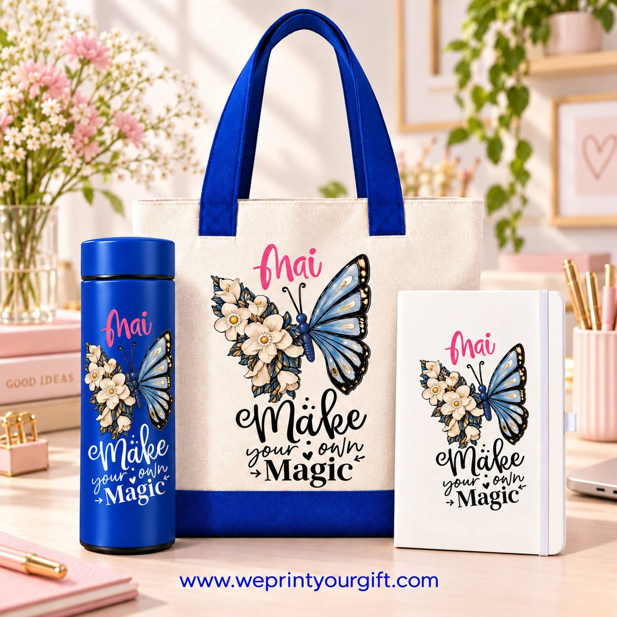 Butterfly Gift Set – Motivational Quotes Designs