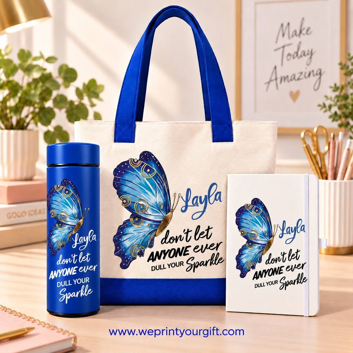Butterfly Gift Set – Motivational Quotes Designs