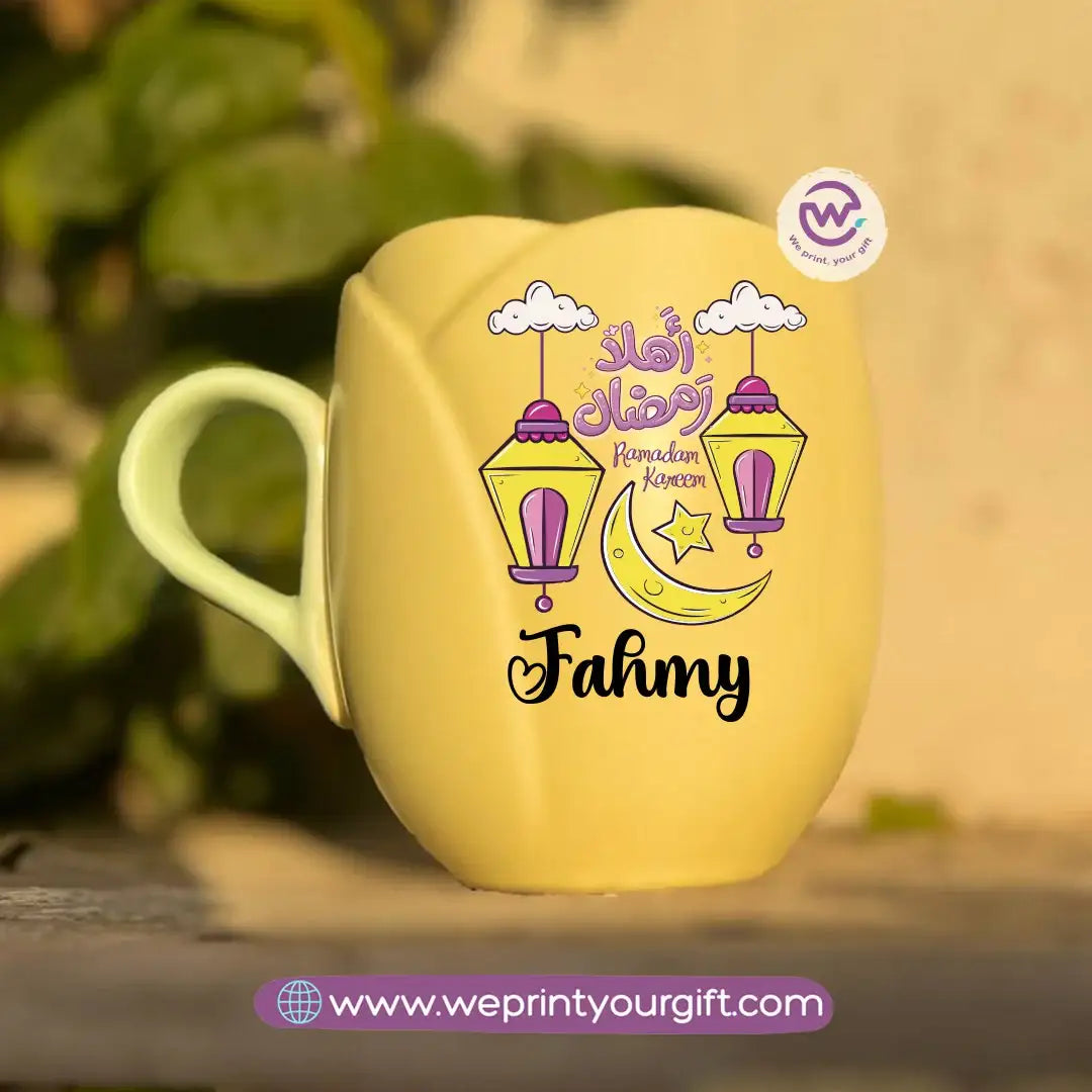 Tulip Flower Mug – 300 ml | Ramadan Design - WE PRINT