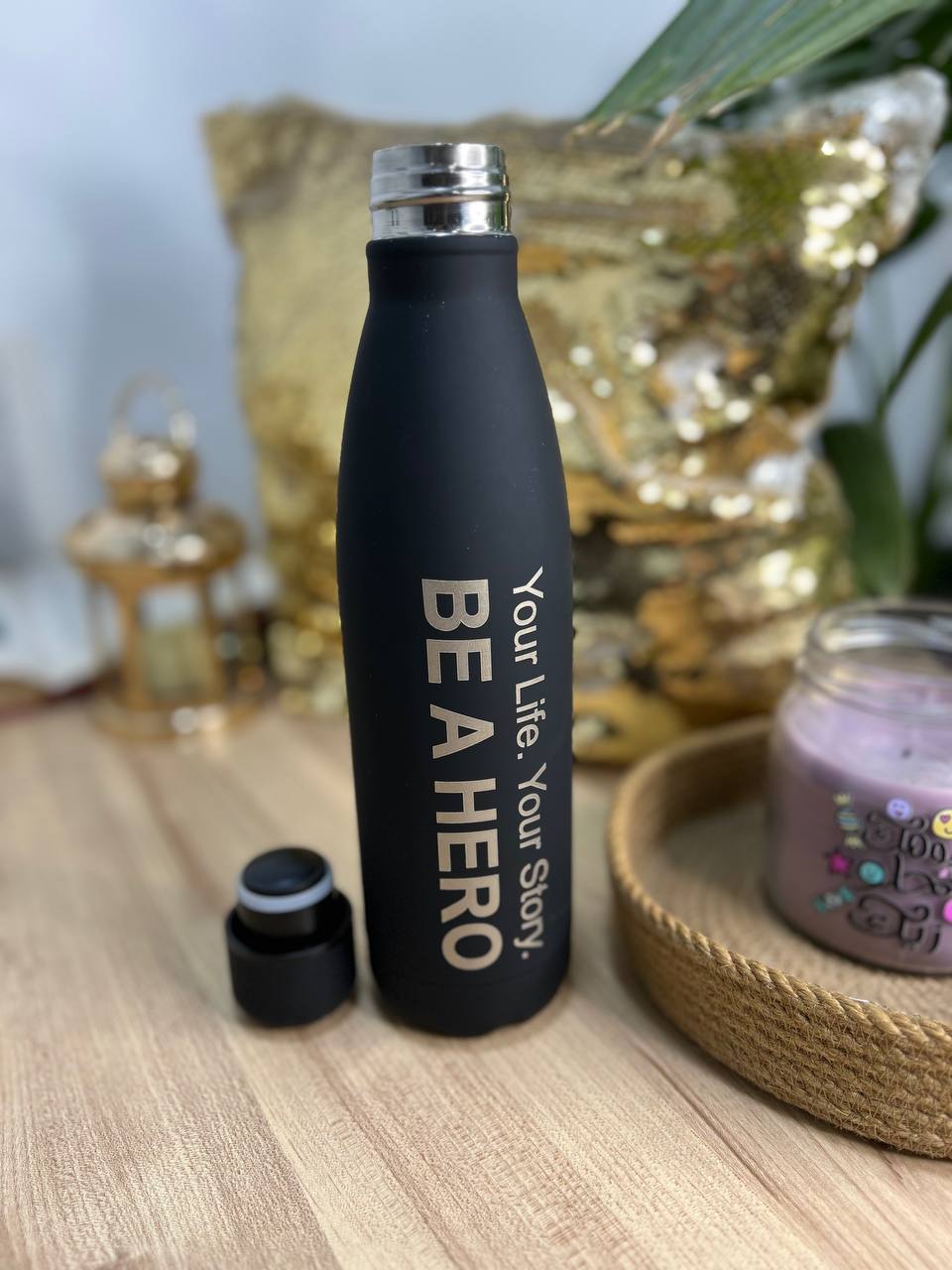 Black Thermal Water Flask- Buy 2 Get 1 Free