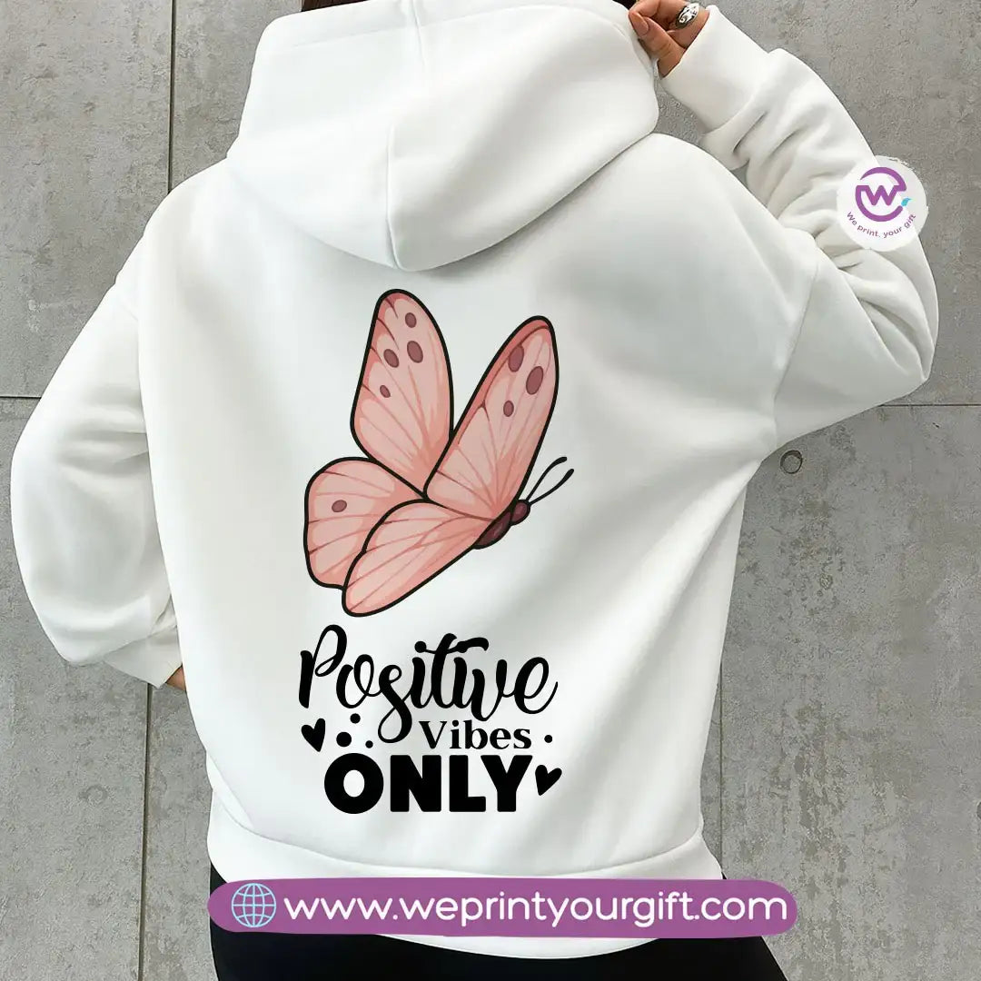 English Motivational Hoodie – Cotton Melton Unisex - WE PRINT