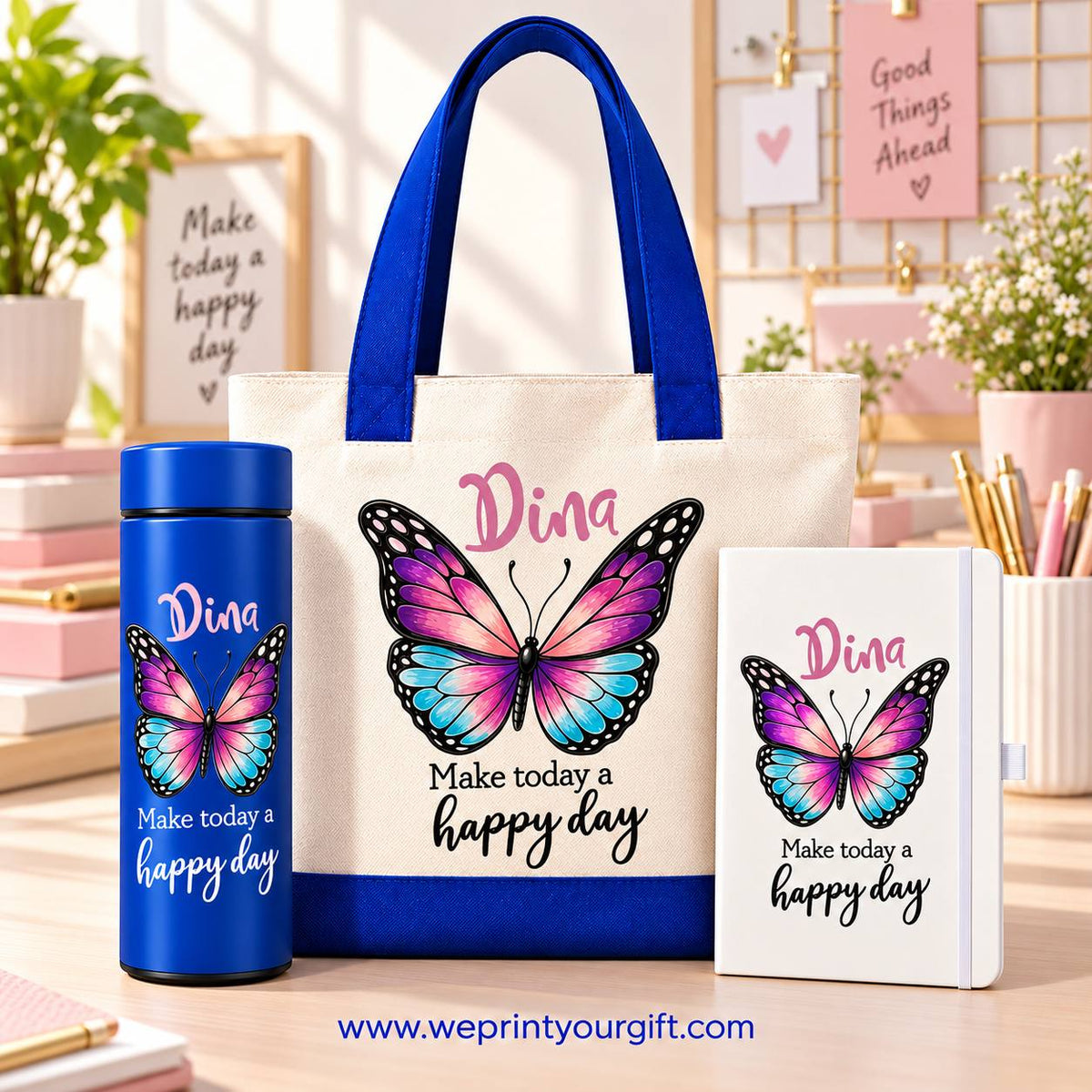 Butterfly Gift Set – Motivational Quotes Designs