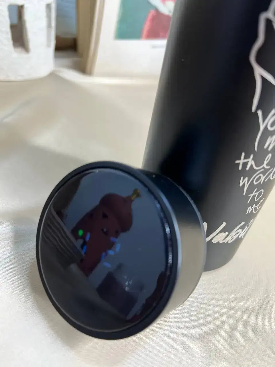 Black Thermal Thermos with screen Lid - Engrave -Buy 2 Get 1 Free - WE PRINT