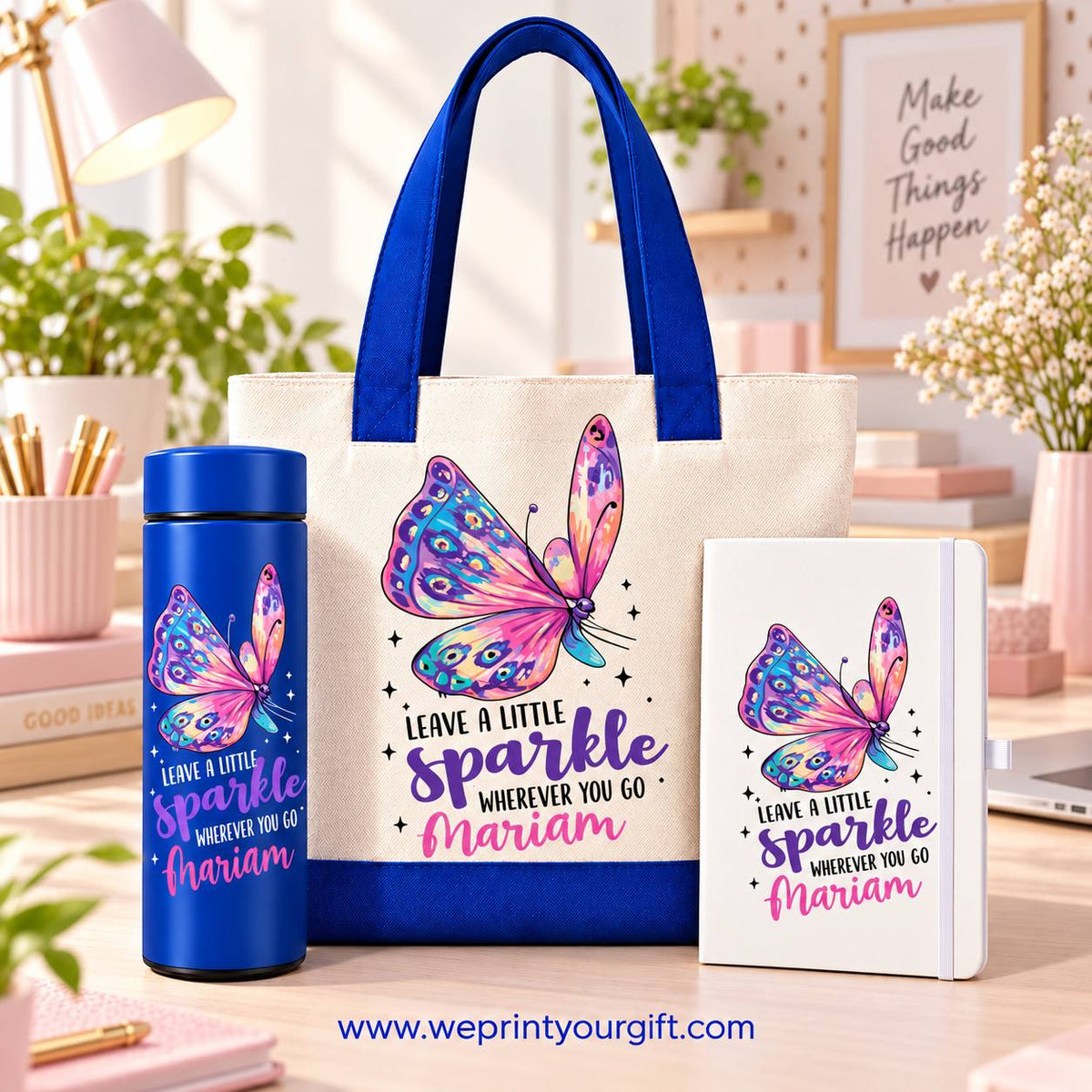 Butterfly Gift Set – Motivational Quotes Designs