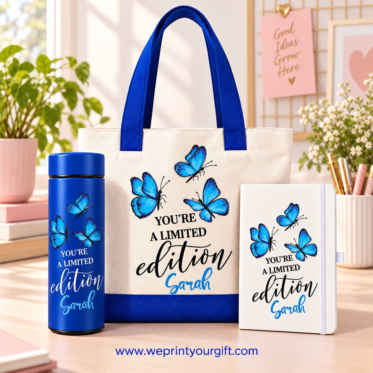 Butterfly Gift Set – Motivational Quotes Designs