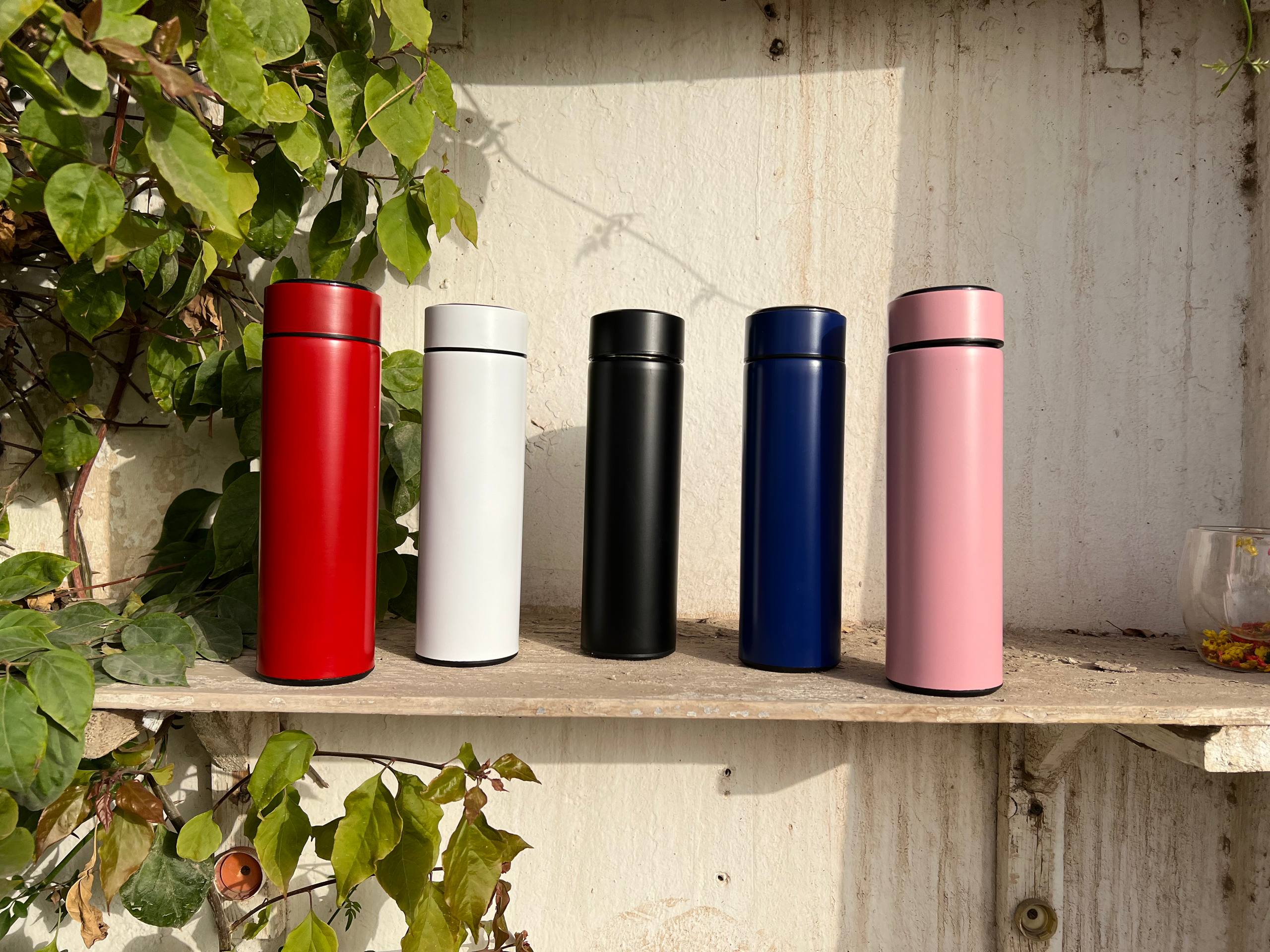 Personalized Digital Stainless Steel Thermos – 500 ml -Customization Options