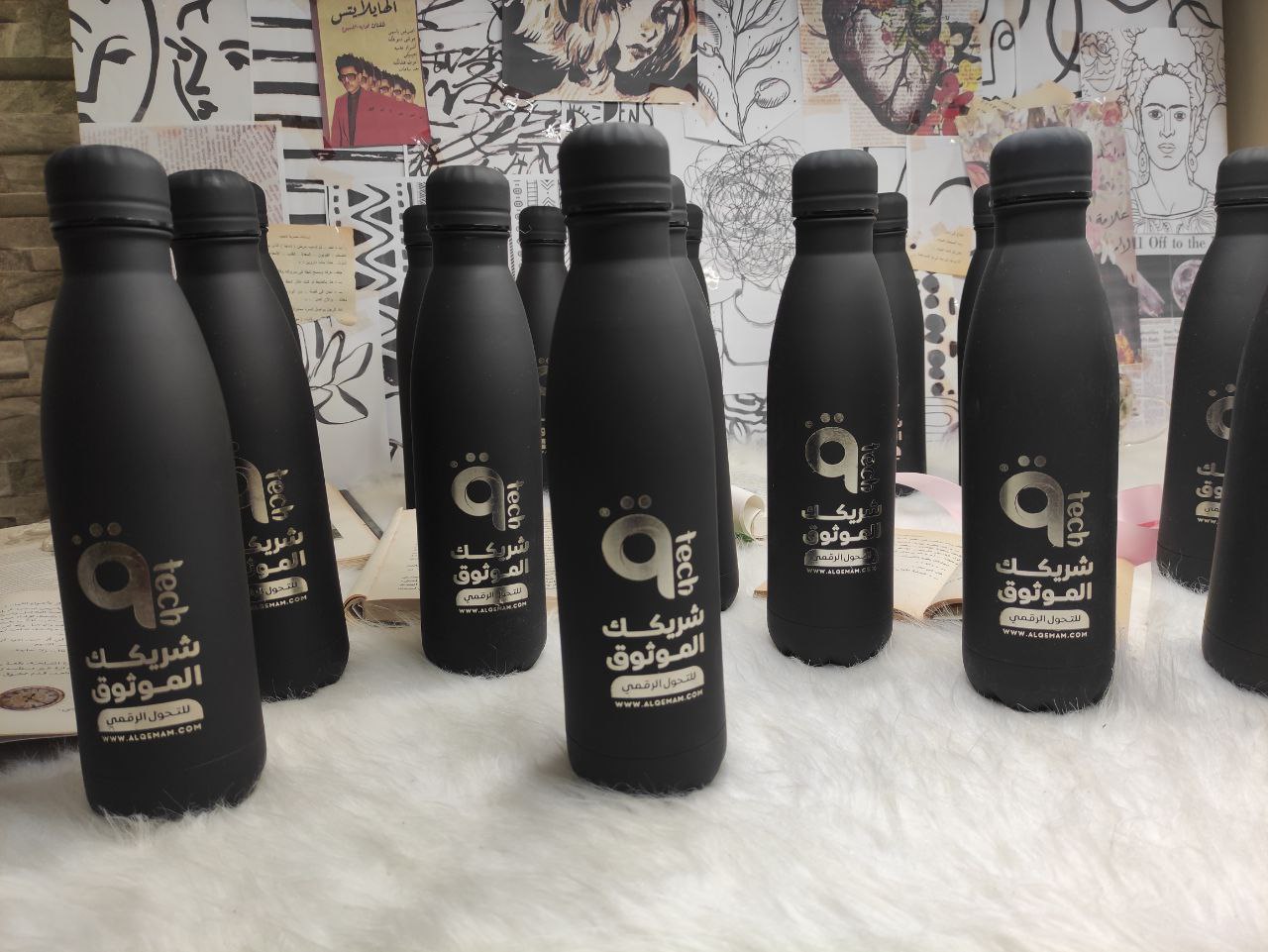 Black Thermal Water Flask- Buy 2 Get 1 Free