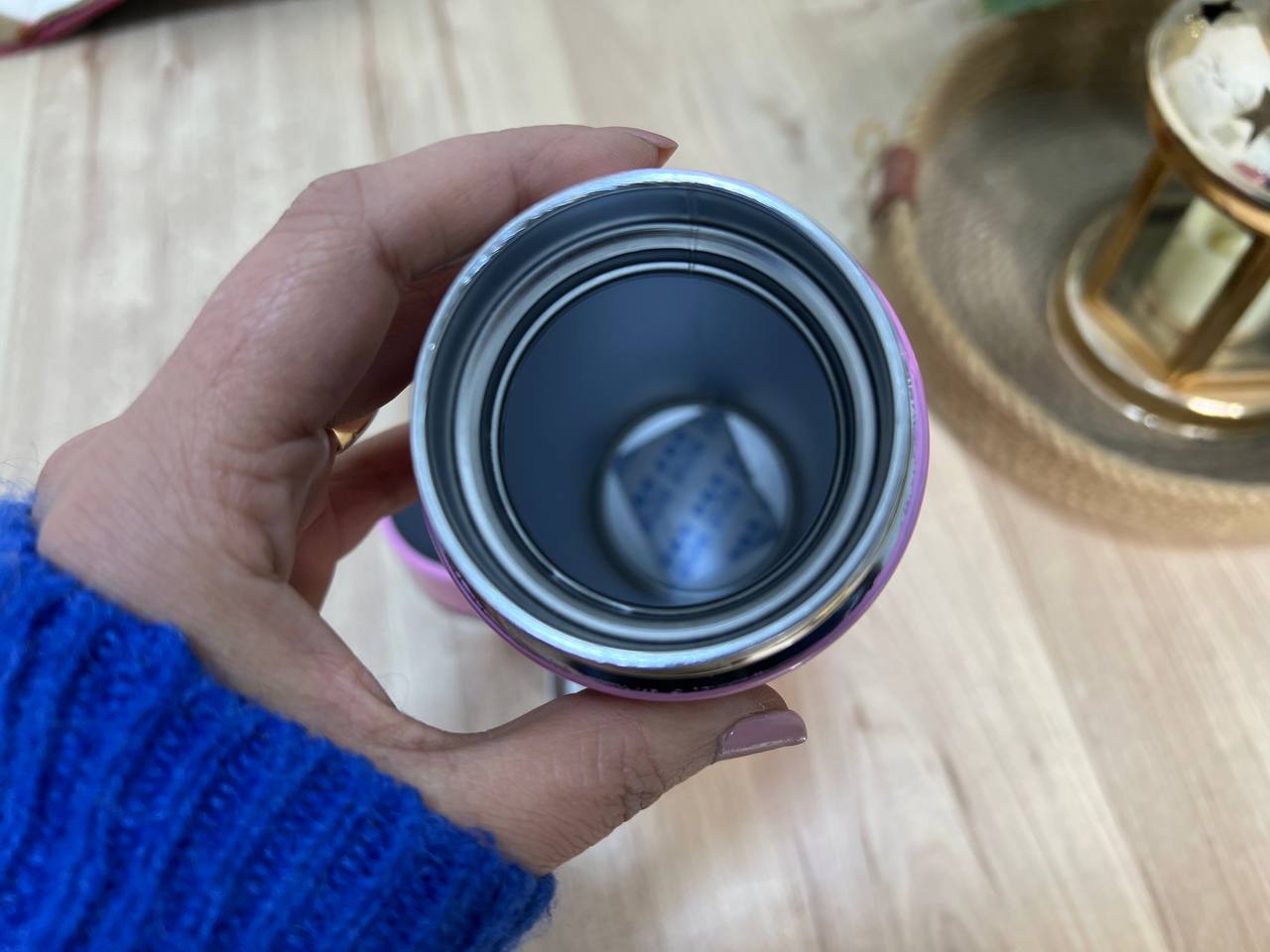 Digital Stainless Steel Thermos with Touch Screen –Sticker Print-Buy 2 Get 1 free