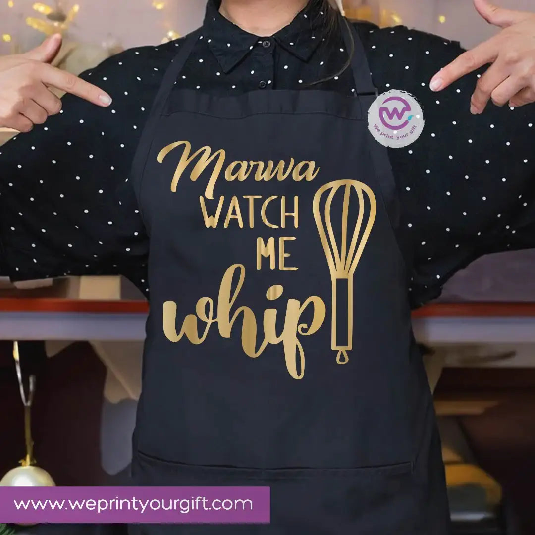 Cooking & Kitchen Apron – Heavy Cotton Apron with Front Pocket and Adjustable Tie - WE PRINT