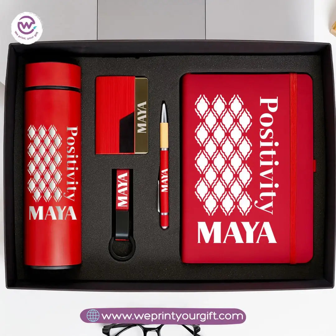 Personalized Motivational Gift Set with Name – Luxury 5-Piece Box | We Print Your Gift - WE PRINT