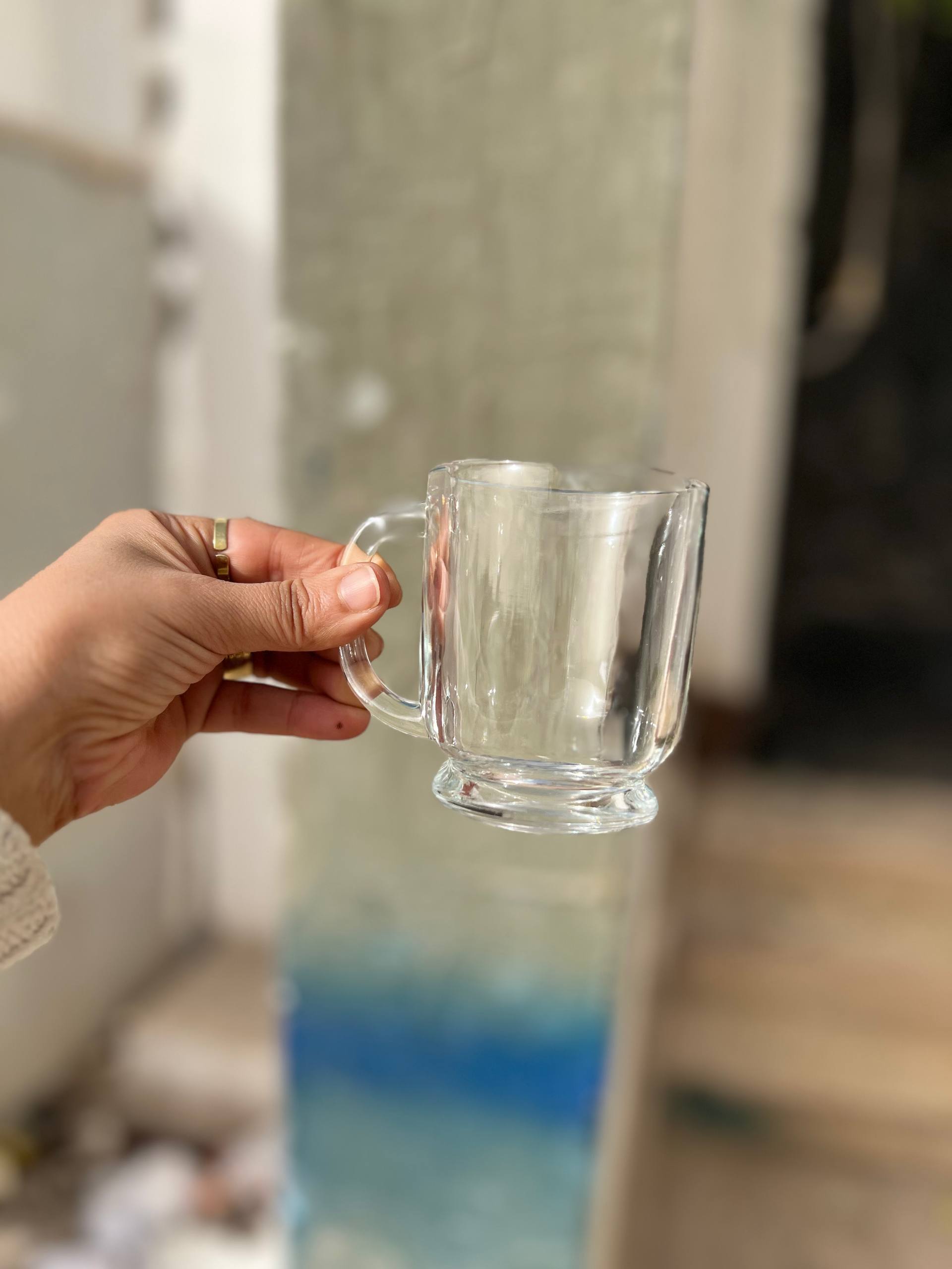 Clear Glass Espresso Coffee Cup – 250 ml | Customization Options