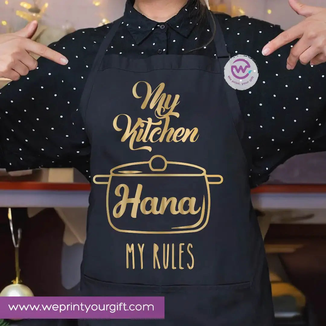 Cooking & Kitchen Apron – Heavy Cotton Apron with Front Pocket and Adjustable Tie - WE PRINT