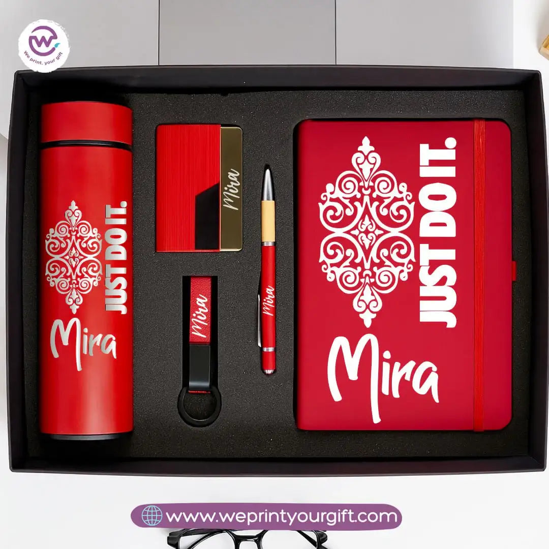 Personalized Motivational Gift Set with Name – Luxury 5-Piece Box | We Print Your Gift - WE PRINT