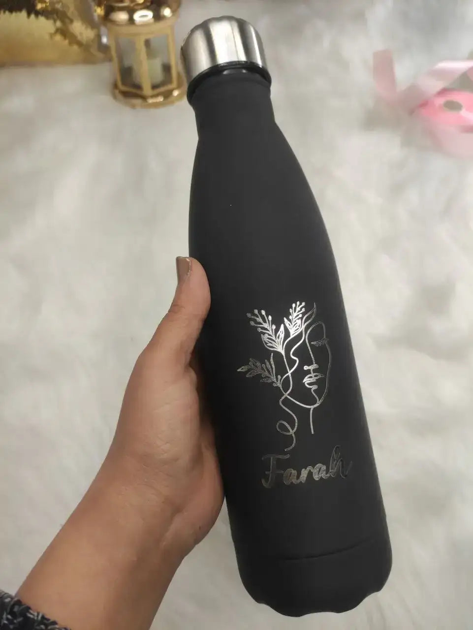 Black Thermal Water Flask- Buy 2 Get 1 Free - WE PRINT